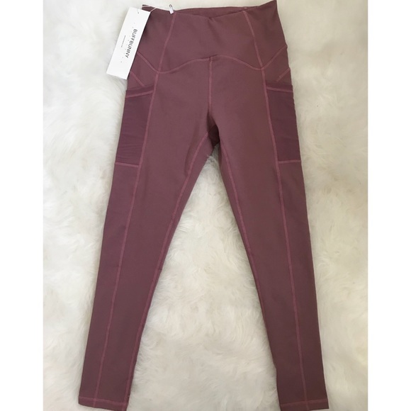 Buffbunny Athena Leggings in Mauvelous, size M NWT - Picture 3 of 4